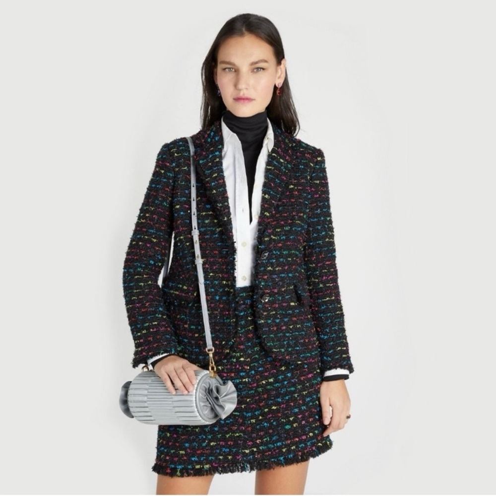 ♠️ Kate Spade Sweat Treats Festive Pleated Leather Small Barrel Bag- Starlight♠️ - Picture 4 of 8
